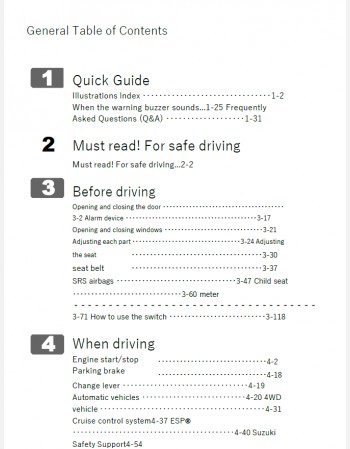 suzuki jimny sierra 2018 2019 2020 & 2021 owners manual